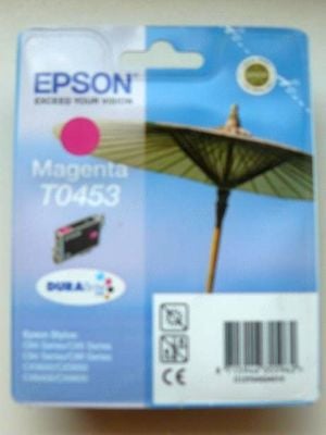 Epson T04524010 original nyomtatópatron ; Epson T0452 eredeti kék  tintapatron  = 2.252.-Ft  - kép 5