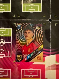 Alejandro Garnacho Risingstars focis kártya Panini FIFA 2024 Gol 13 - kép 2