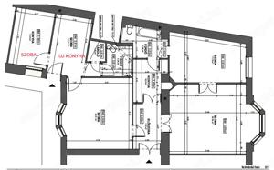 KIADÓ 66 nm-es luxuslakás hosszú távra Budapest patinás belvárosában, a Kecskeméti utcában! - kép 2