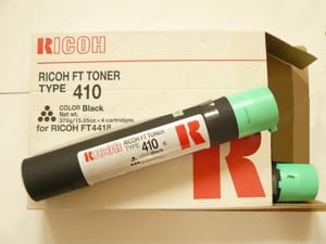 Ricoh Type 410 toner ; Ricoh FT4418 fénymásoló toner eredeti = 6350.-Ft