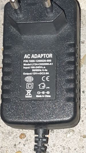 LY24 DC adapter 12V 2,0A működő - kép 2