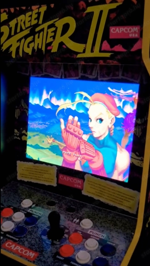 Eladó Új Street Fighter Arcade játékgép  - kép 2