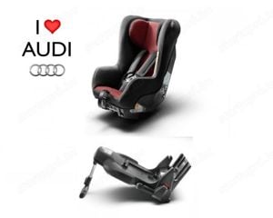  I-SIZE ISOFIX talp + gyerekülés AUDI PRÉMIUM 8hó-4év Hátra- és előrefelé beszerelhető Új Ár 250.000