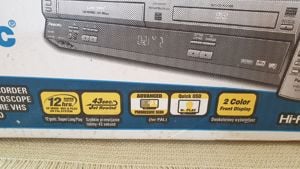 Panasonic NV-VP23 DVD - VHS combó eladó táv nélkül - kép 15