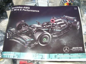 Lego komp. Technic 42171 Mercedes AMG W14E F1 Versenyautó LEPIN ÚJ - kép 6