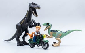 Lego komp. Jurassic World 75930 Dühöngő indoraptor a Lockwood birtokon LEPIN ÚJ - kép 10