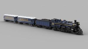 Lego komp. Ideas Creator Train 21344 Az Orient Express vonat 2540db Lepin ÚJ - kép 2