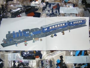 Lego komp. Ideas Creator Train 21344 Az Orient Express vonat 2540db Lepin ÚJ - kép 3