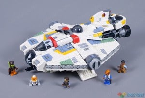 Lego komp. Star Wars 75357 Ghost és Phantom II űrhajó LEPIN ÚJ