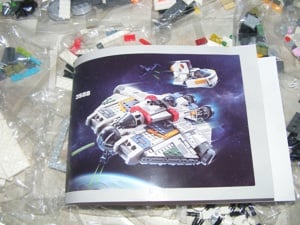 Lego komp. Star Wars 75357 Ghost és Phantom II űrhajó LEPIN ÚJ - kép 5