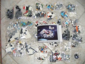 Lego komp. Star Wars 75357 Ghost és Phantom II űrhajó LEPIN ÚJ - kép 6