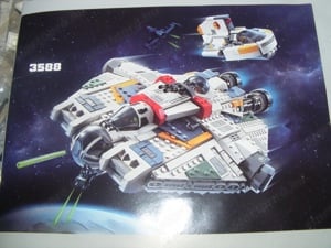 Lego komp. Star Wars 75357 Ghost és Phantom II űrhajó LEPIN ÚJ - kép 3