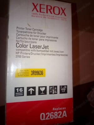 Xerox Q2682A toner utángyártott HP3700 Yellow - kép 3