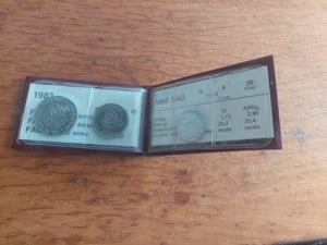 1983 FAO érme sor BU 10 forint   5 forint   20 fillér - kép 2