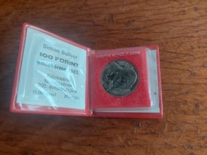 Simon Bolivár 100 Forint 1983 BU bliszterben - kép 1