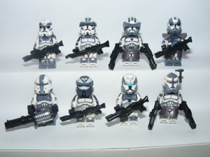 Lego Star Wars figurák Wolfpack trooper Sergeant Regiment Commando figura ÚJ - kép 5