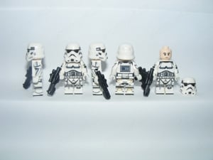 Lego Star Wars figurák Stormtrooper Birodalmi Rohamosztagos figura 10db ÚJ - kép 2