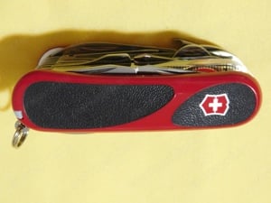 Victorinox Evogrip S54 Evolution Grip S54 Wenger piros-fekete 2.5393.SC, 32 funkciós svájci zsebkés - kép 13