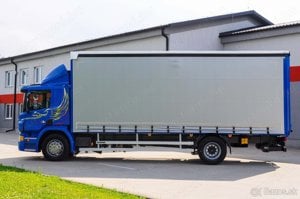 SCANIA P250 - Platós - ponyvás emelőhátfalas teherautó EU6 - kép 3