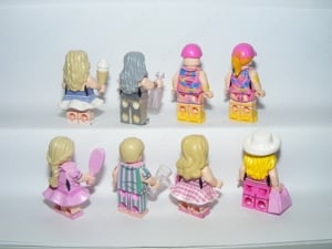 Lego Barbie figurák Barbi Ken figura 8db ÚJ - kép 2