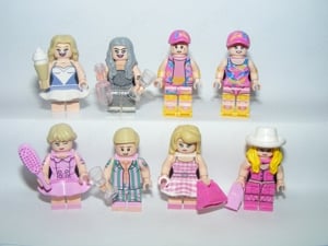 Lego Barbie figurák Barbi Ken figura 8db ÚJ - kép 4