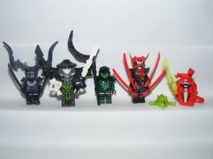 Lego Ninjago figurák Mr. E Fangdam kígyó Koponya varázsló Morro Oni figura ÚJ - kép 2