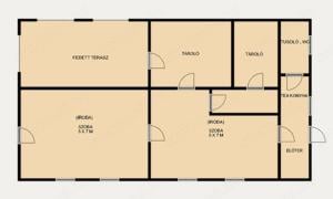 Kiskunhalas Szegedi út mellett 2800 m2 terület 210 m2 épülettel - kép 2