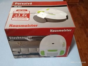 Hausmeister HM 2041 porzsákos porszívó, 800W, 1,8 liter porzsák, ÚJ, bontatlan eladó - kép 4