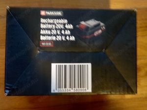 Parkside Pap 20 B3 20 V 4 Ah lithium-ion akkumulátor új, bontatlan eladó - kép 4