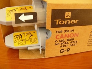 Canon NPG-9 fénymásoló toner , NPG9 toner  380gr. USA = 3.999-Ft db  - kép 1