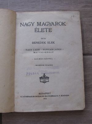 Benedek Elek: Nagy magyarok élete (1914) - kép 2