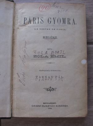 Émile Zola: Páris gyomra (1893) - kép 2