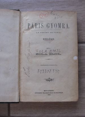 Émile Zola: Páris gyomra (1893) - kép 4