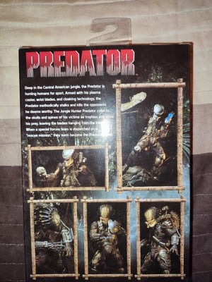 Neca Predator Jungle Hunter 1987 movie edition figura bontatlan dobozos - kép 3