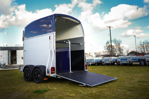 Új Böckmann Champion német lószállító utánfutó most csak bruttó 4.190.000 Ft - kép 5