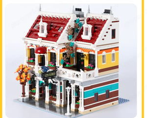 Lego komp. Creator Ruha bolt Moduláris ház 3100db Lepin ÚJ - kép 6