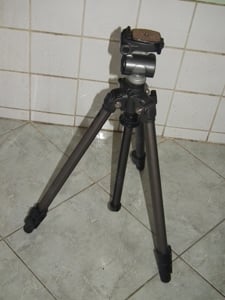 Profi masszív Velbon Sherpa 250R + PH-157Q gyors cseretalp fotó-video állvány tripod kamera állvány  - kép 5