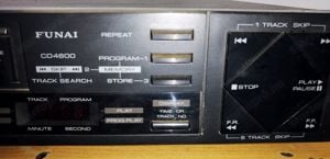 Funai  CD4600 Japán gyártmányú CD player hibás - kép 2