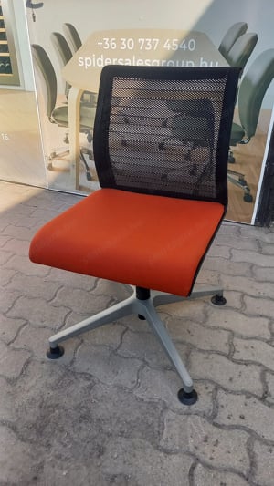 Steelcase Think 2 szék, rugósan forgó szék, hálós háttámla - használt - kép 4