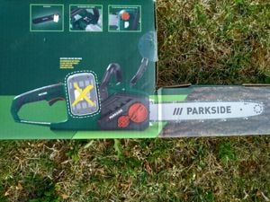 Parkside PKSA 40 akkus láncfűrész 40 Voltos (2x20 Volt) új, bontatlan, akkuk és töltő nélkül eladó - kép 3