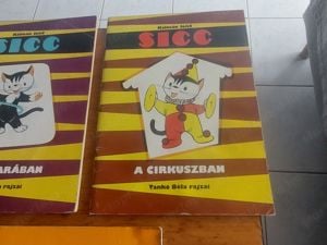 Retro Sicc a cirkuszban,Sicc a szaharában, Mosó Masa mosodája könyv - kép 3