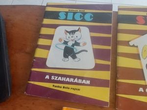 Retro Sicc a cirkuszban,Sicc a szaharában, Mosó Masa mosodája könyv - kép 2