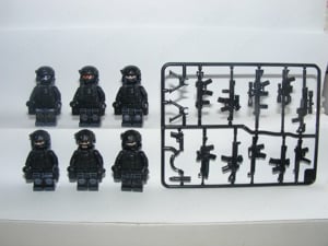 Lego Swat kommandós katonák Brit különleges alakulat S.A.S katona 6db  - kép 2