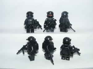 Lego Swat kommandós katonák Brit különleges alakulat S.A.S katona 6db  - kép 10