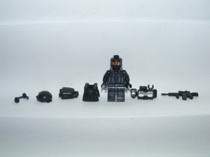 Lego Swat kommandós katonák Brit különleges alakulat S.A.S katona 6db  - kép 11