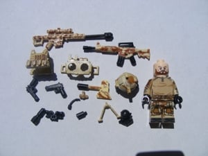 Lego Swat kommandós katonák KSK SSO Delta Force Navy Seals katona 8db ÚJ! - kép 9