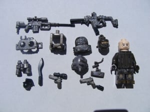 Lego Swat kommandós katonák KSK SSO Delta Force Navy Seals katona 8db ÚJ! - kép 11