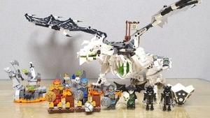 Lego komp. Ninjago 71721 A Koponyavarázsló sárkánya Sárkány ÚJ - kép 5