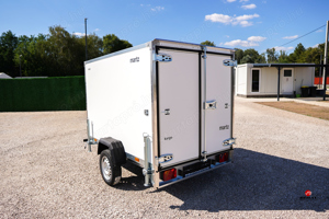 Új dobozos utánfutó (750kg) most 1.499.000 Ft helyett csak 1.290.000 Ft - kép 8