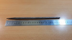 8 mm kerek ráspoly, asztalos reszelő eladó, 25 cm, új - kép 4